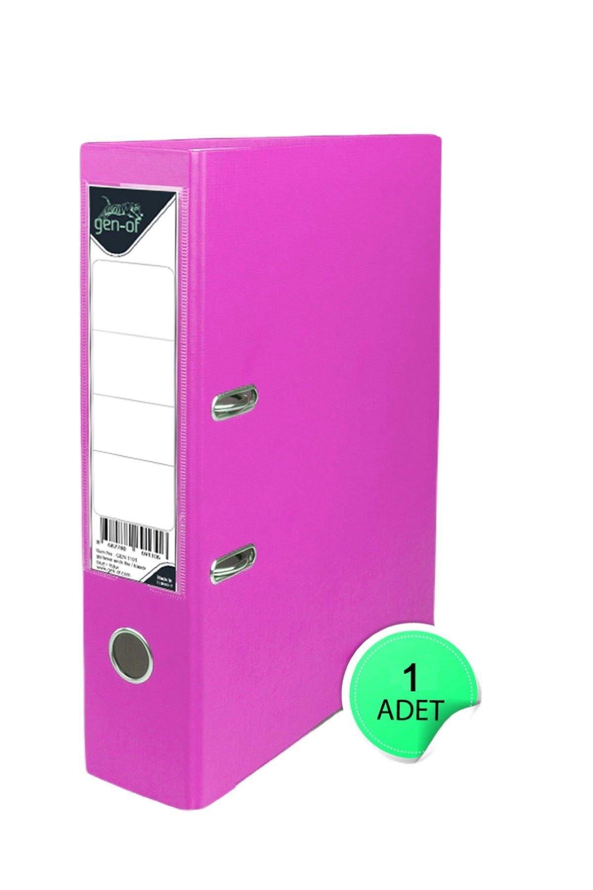 Plastic Folder Wide Pink 1 Piece