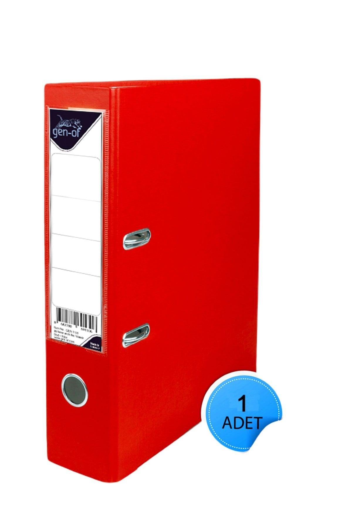 Plastic Folder Wide Red 1 Piece