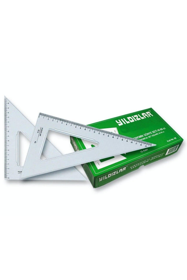 Plastic Miter Set 26 Cm. (30-60-90 VE