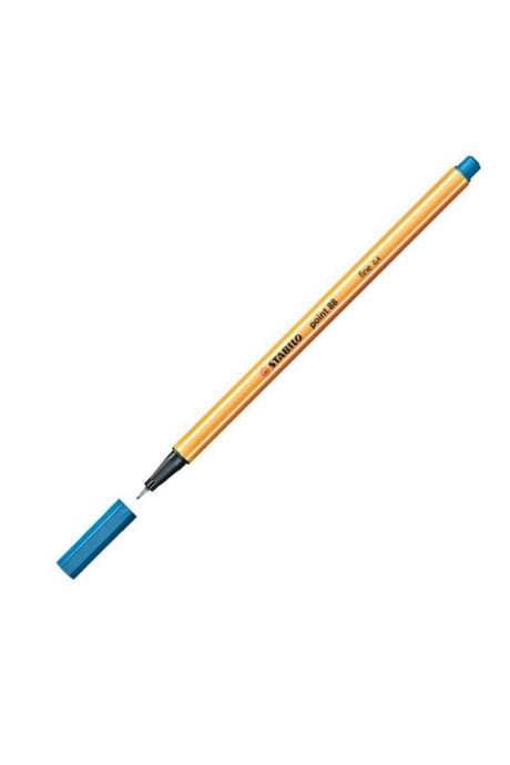 Point 88 Fine Tip Pen 0.4 Mm Light Blue