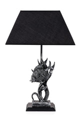 Poisson Lampshade Silver Black Plys-52 - Swordslife