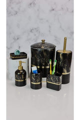 Porcelain 6 Piece Bathroom Set - Swordslife