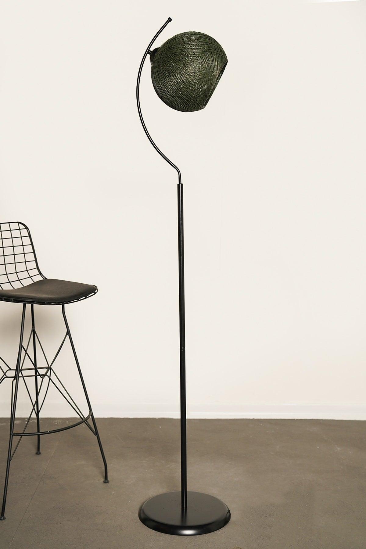 Povimento Floor Lamp Khaki Gold Lmbd-62 - Swordslife