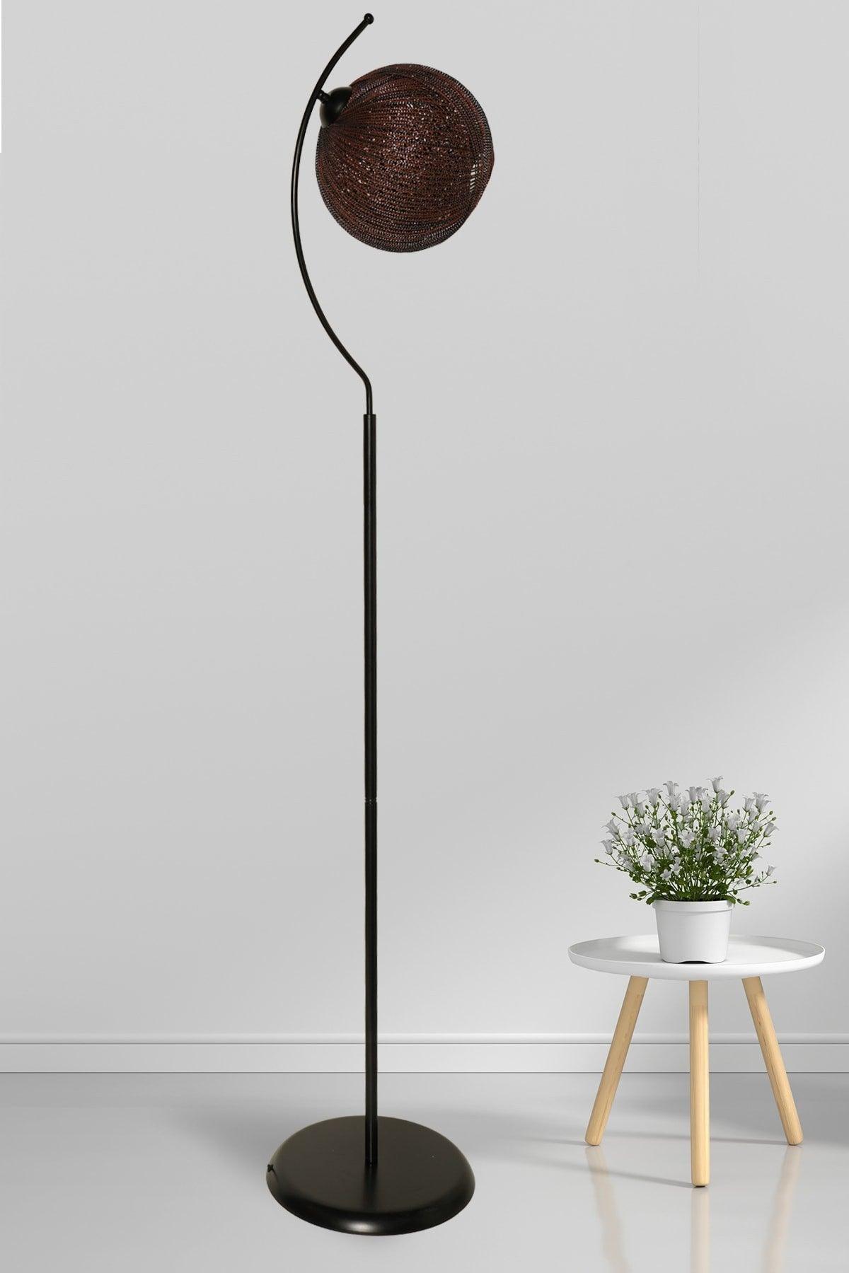 Povimento Floor Lamp Red Black Lmbd-62 - Swordslife