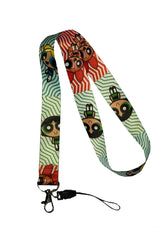 Powepuff Girls Neck Lanyard And Phone Strap