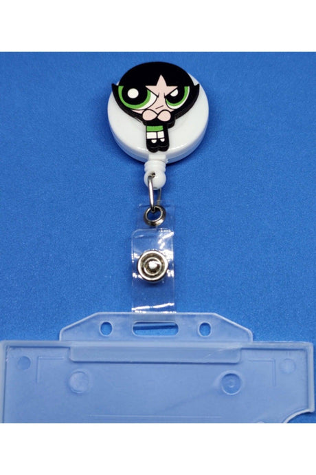 Powerpuff Girls Buttercup Yoyo Badge Holder