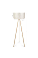 Practical Wooden Tripod Floor Lamp Aag-1806 - Swordslife