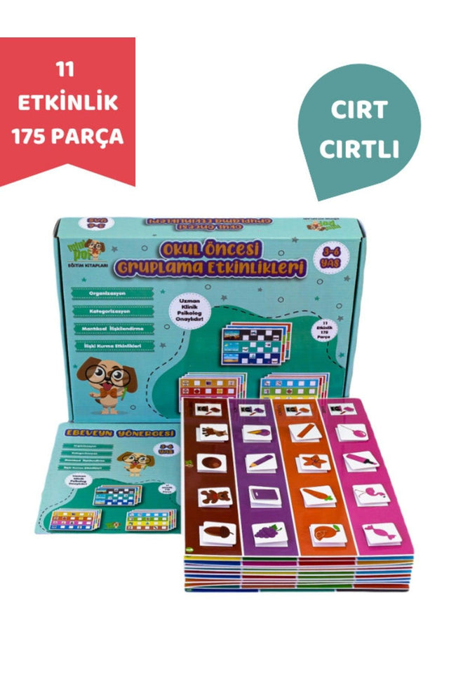 Preschool 3-6 Years Velcro Grouping Activities to Develop Speech and Attention Board Game - Swordslife