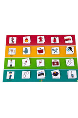 Preschool 3-6 Years Velcro Grouping Activities to Develop Speech and Attention Board Game - Swordslife