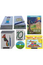 Preschool Picture 208 Piece Card + Interactive English DVD + Activity Painting English Story Set - Swordslife