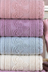 Premium 6 Pcs 50x90 Cm Hand & Face Towel Set |