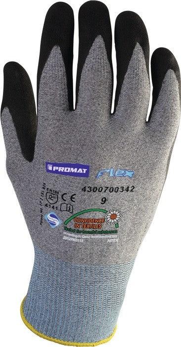 PROMAT Work Gloves - Flex Large: 9 / EN 388: 4132 - Swordslife