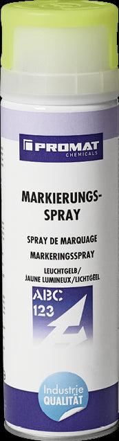 PROMAT marking spray 500ml bright yellow weatherproof - Swordslife