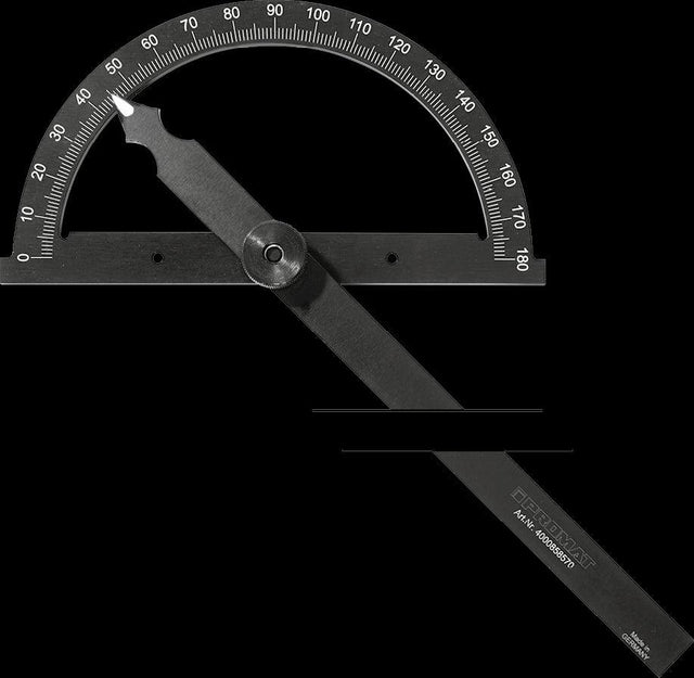 PROMAT protractor Gradbogen-D.200mm Thigh-L. 300mm - Swordslife