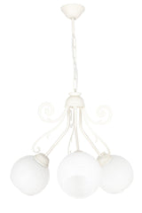 Promotion 3rd White-white Glass Chandelier - Swordslife