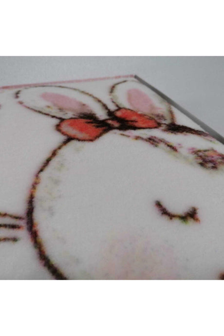 Powder Pink Plush Dancer Bunny Baby Blanket - Swordslife