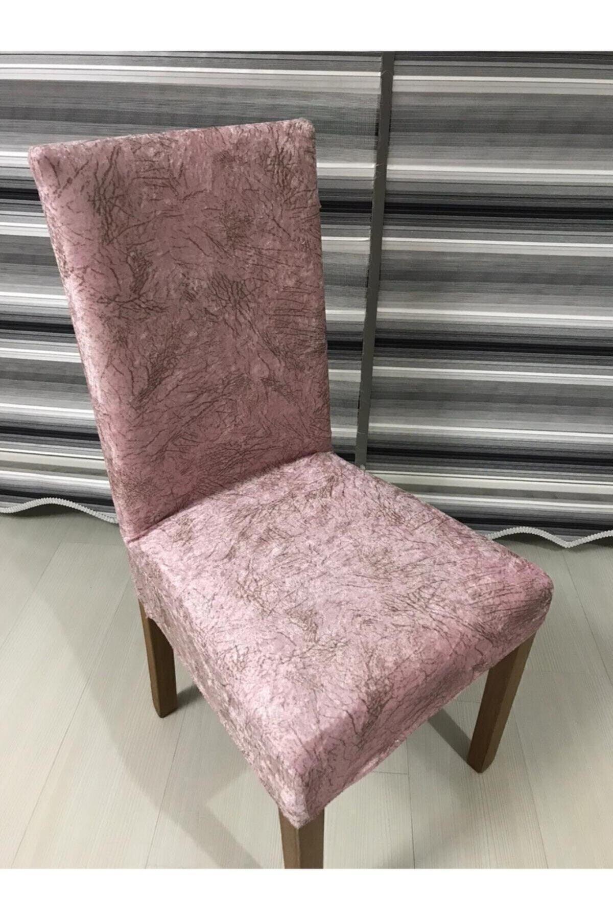 powder pink 6-seat chair cover - Swordslife