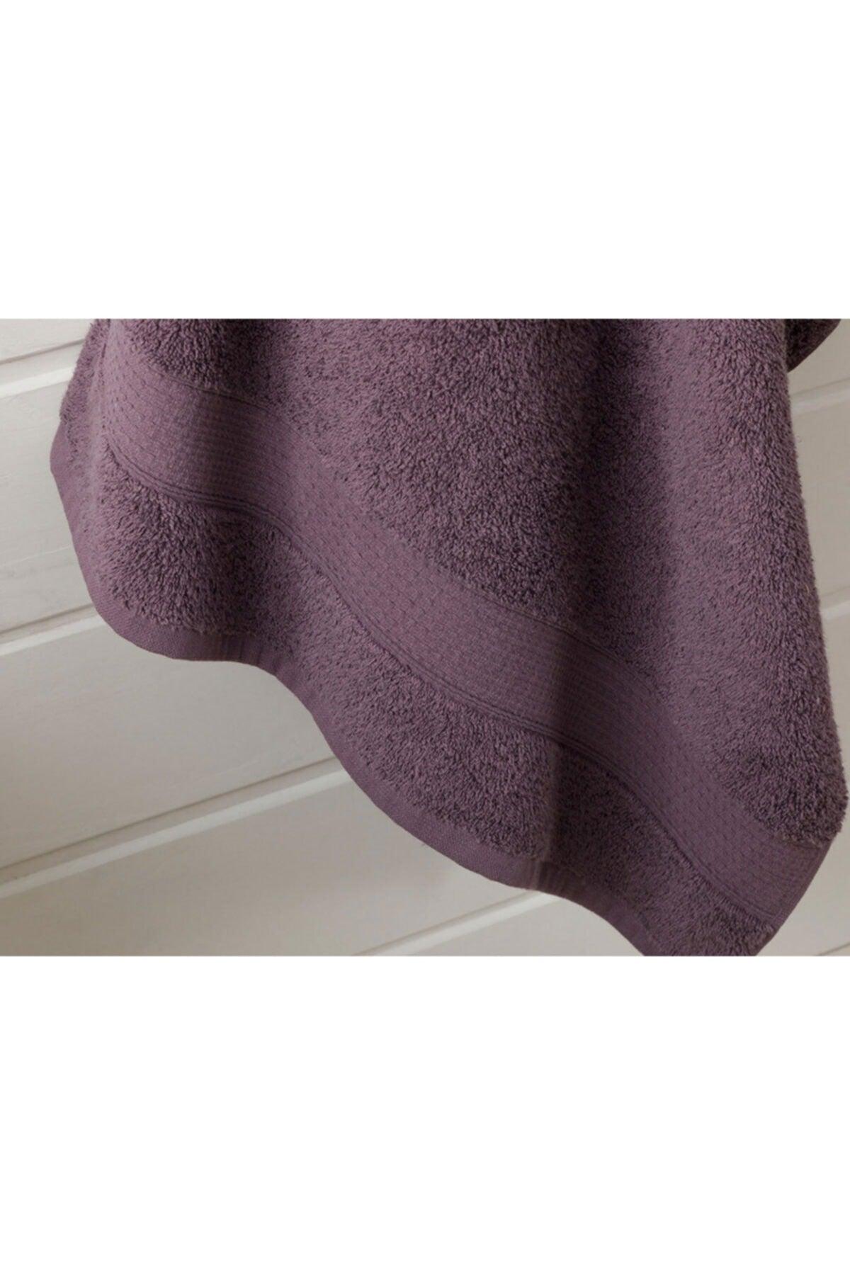 Pure Basic Bath Towel 70x140 Cm Dark Purple - Swordslife