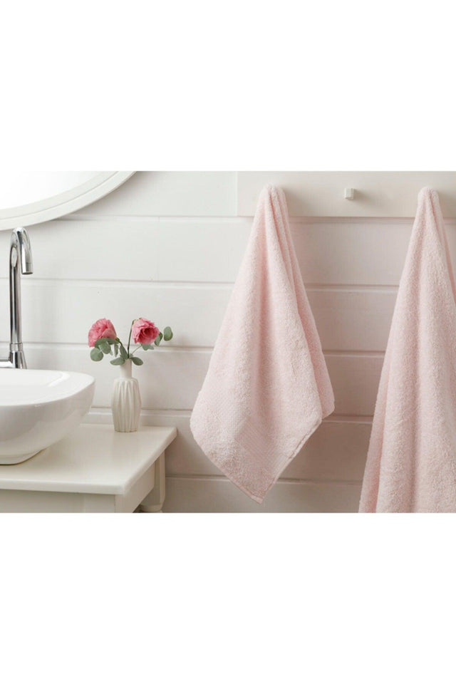 Pure Basic Face Towel 50X90 Cm Pink - Swordslife