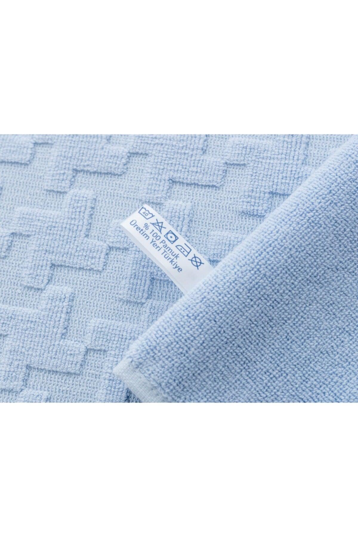 Pure Basic Foot Towel 50x70 Cm Blue - Swordslife