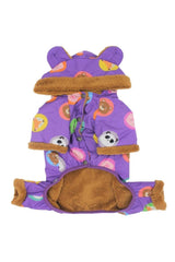 Purple Animals Romper For Small And Medium Breeds