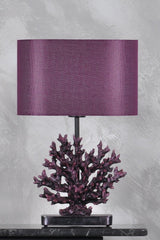 Purple Modern Design Coral Lampshade - Swordslife