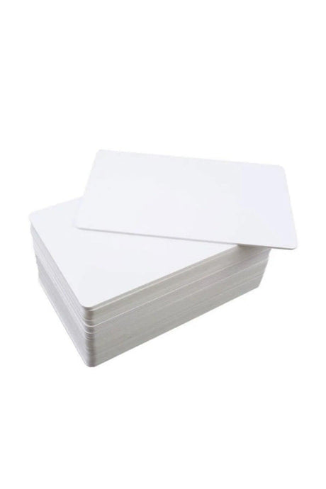 Pvc Plastic Blank White Card 100 Pcs