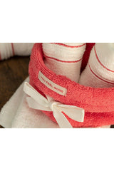 Quadro Cotton Set of 4 Towel Set 30x40 Cm