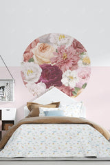 Shelf Back Floral Wall Sticker - Swordslife