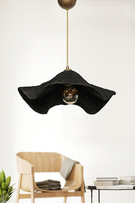 Ranchero Pendant Lamp Black Gold Hsra-44 - Swordslife