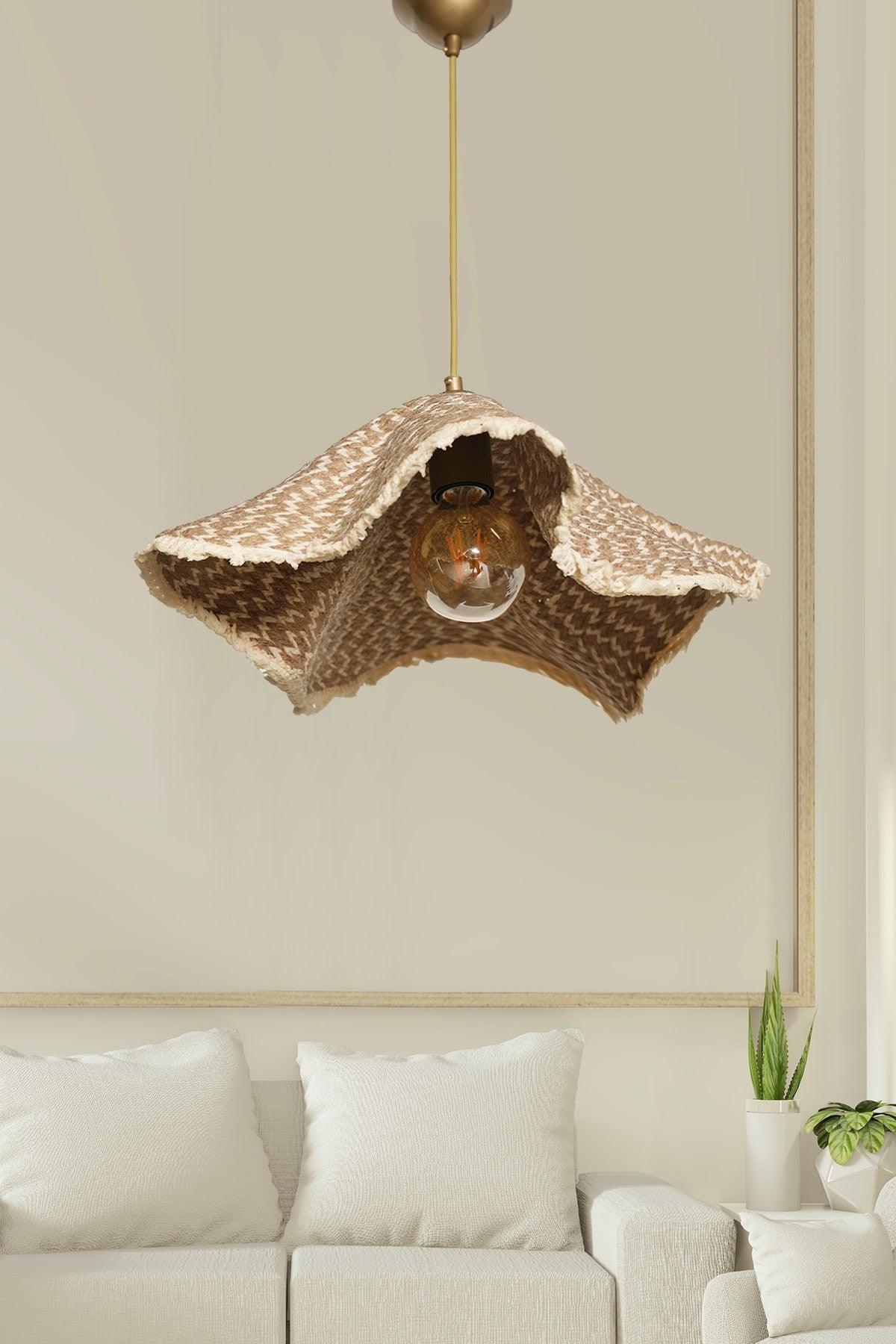 Ranchero Pendant Lamp Jute-ecru Hsra-44 - Swordslife