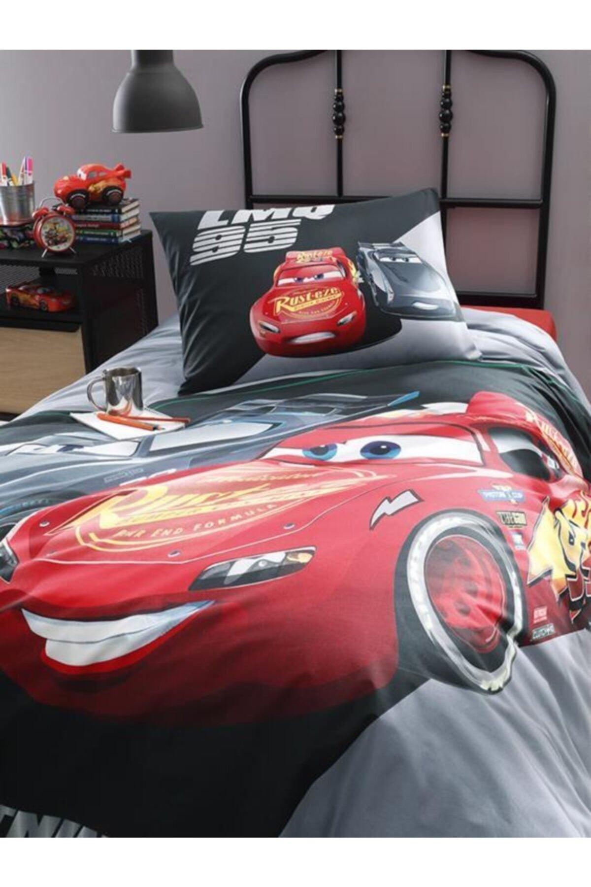 Ranforce Duvet Cover Set Disney Licensed Cars Lmq95 Gray - Swordslife