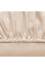 Ranforce Queen Size Fitted Sheet Beige - Swordslife