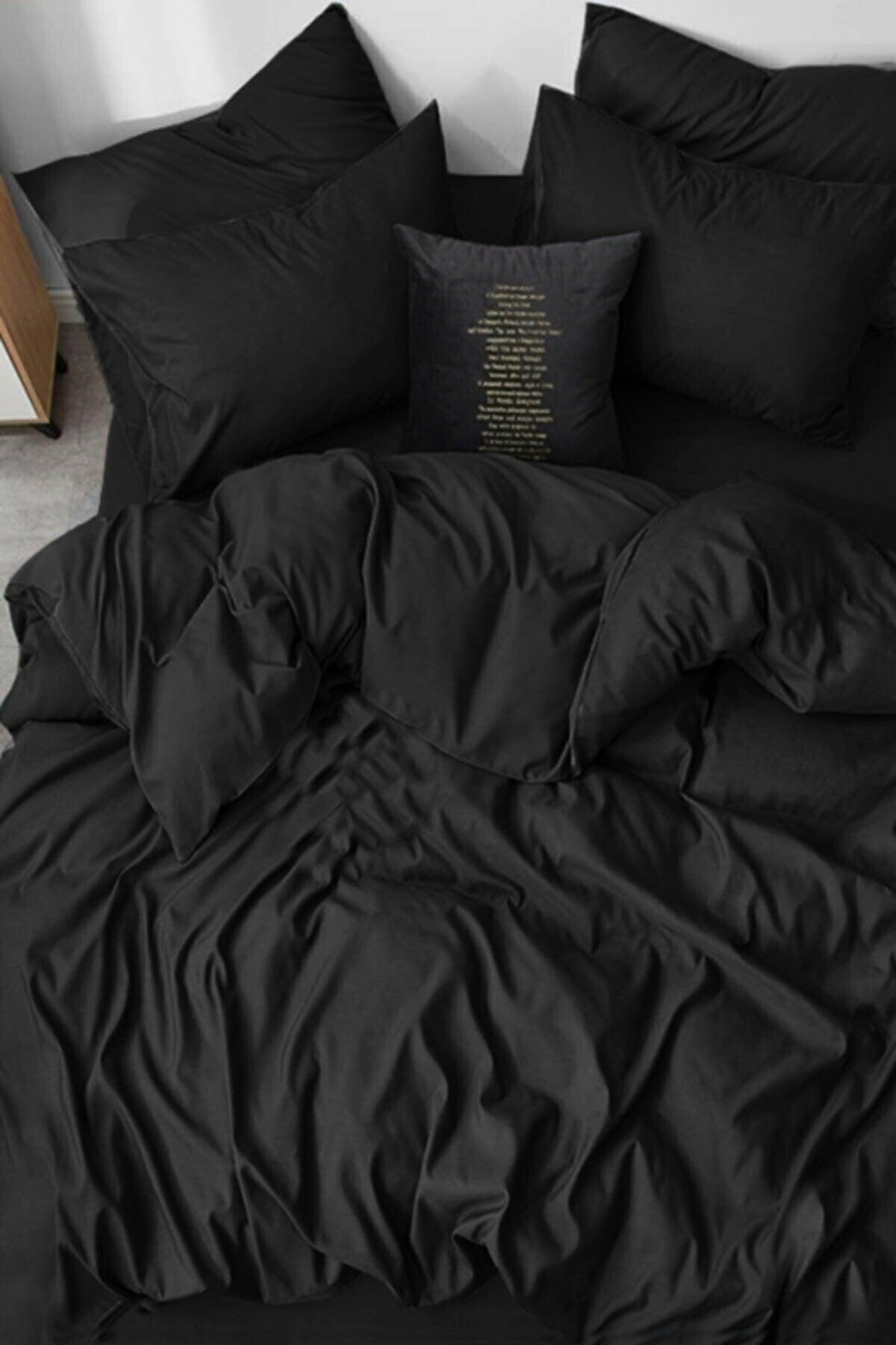 Ranforce Single Duvet Cover Set Black - Swordslife