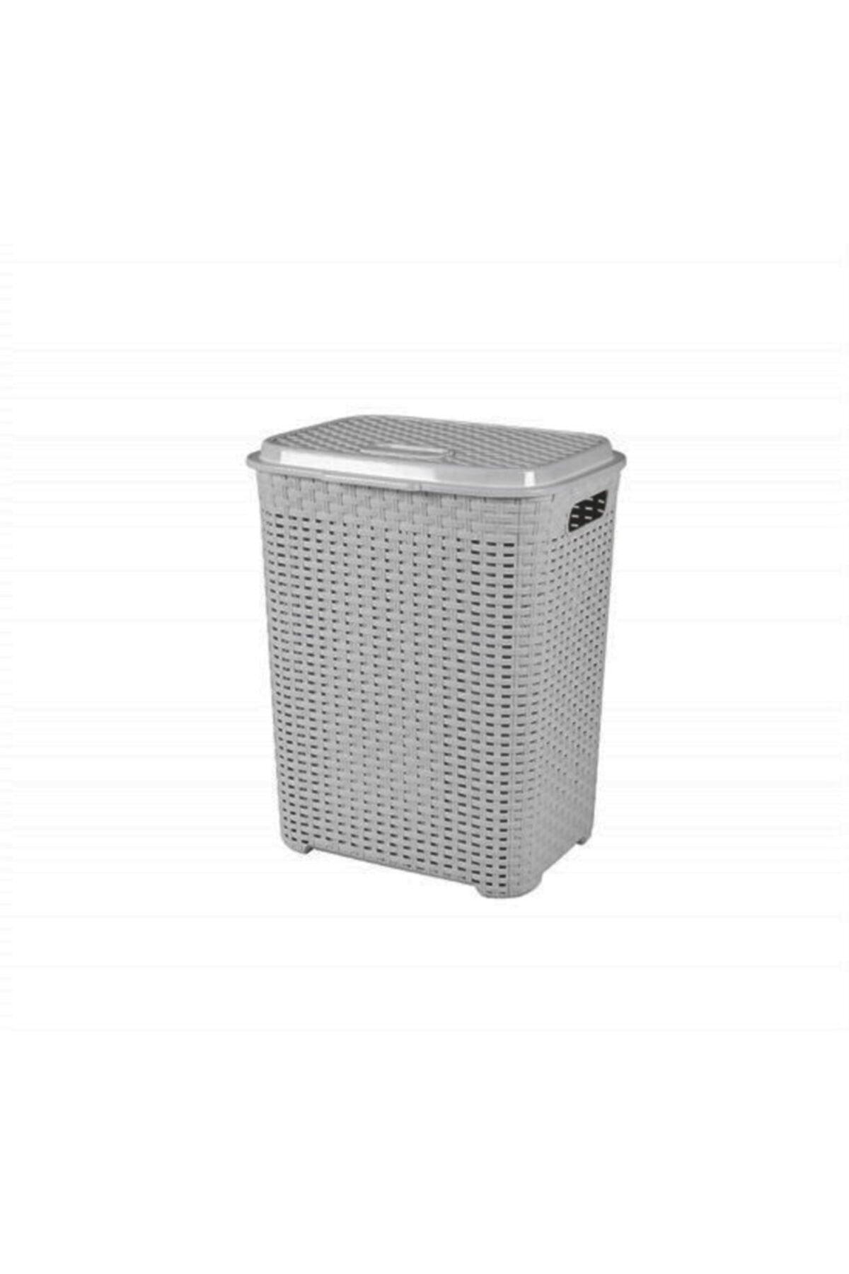 Rattan Laundry Basket Metallic - Swordslife