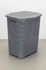 Rattan Model Lid Dirty Laundry Basket 45