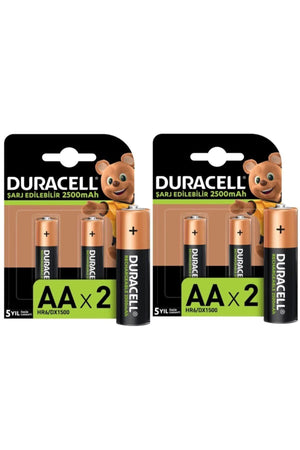 Rechargeable Turbo Aa Pen Battery 2500mah 4'