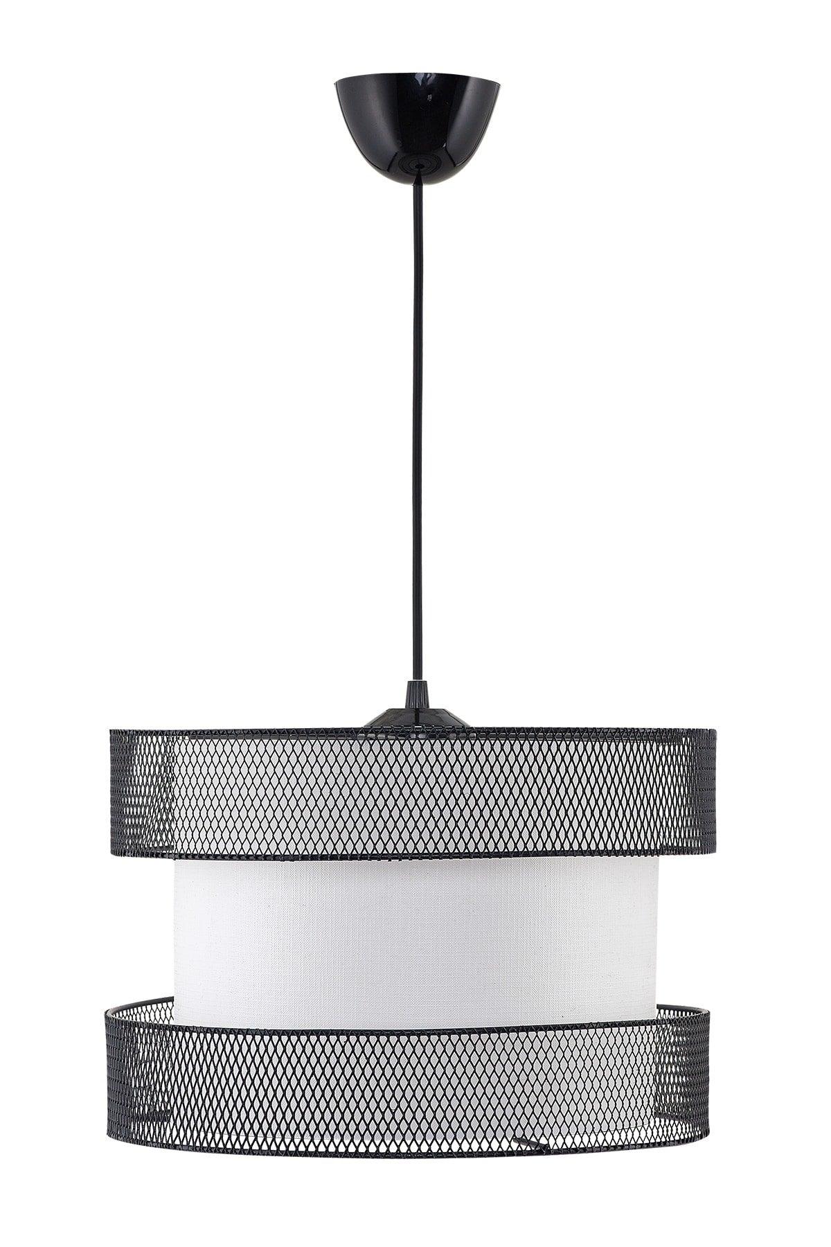 Recontrer Chandelier Black White Mdrn-45