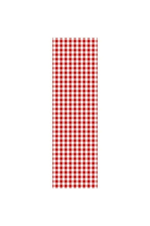 Red Fleece Square Runner