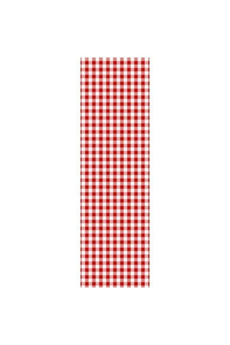 Red Fleece Square Runner