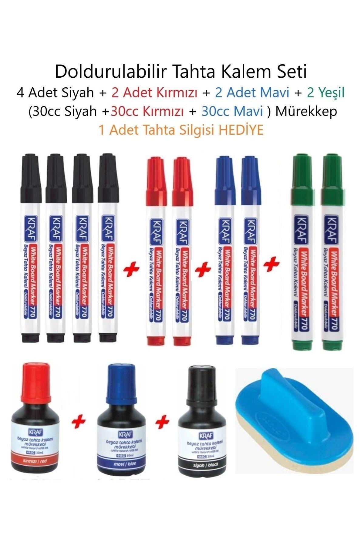 Refillable Whiteboard Pen Set - 14