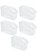 Refrigerator Basket Cabinet Organizer Basket Organizer Transparent 5 pcs 30x17x16 No :2 - Swordslife