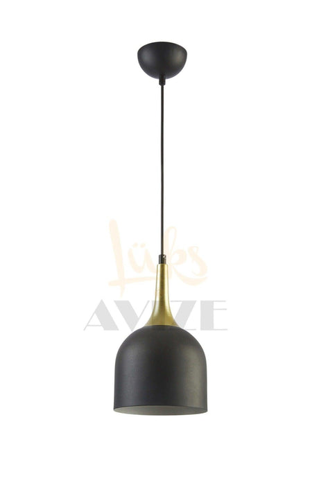 Reina Modern Design Metal Headboard Black Color Pendant Lamp Cafe - Kitchen Single Chandelier - Swordslife