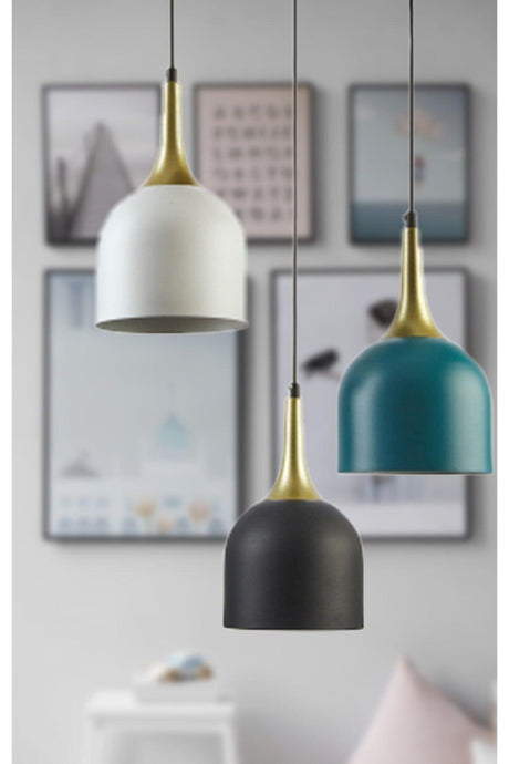 Reina Modern Design Metal Headboard Mix Color Pendant Lamp Cafe - Kitchen 3 Piece Chandelier - Swordslife