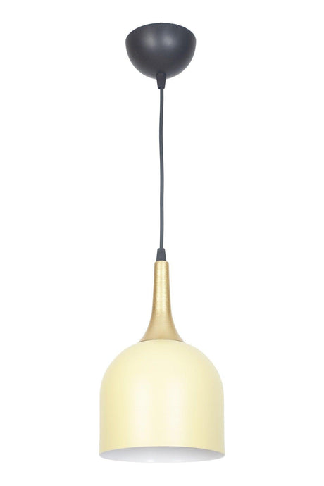 Reina Modern Design Metal Headboard Cream Color Pendant Lamp Cafe - Kitchen Single Chandelier - Swordslife