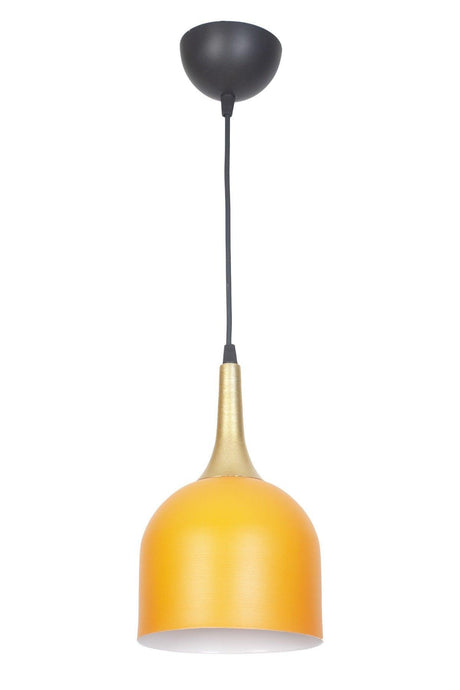 Reina Modern Design Metal Headboard Orange Color Pendant Lamp Cafe - Kitchen Single Chandelier - Swordslife