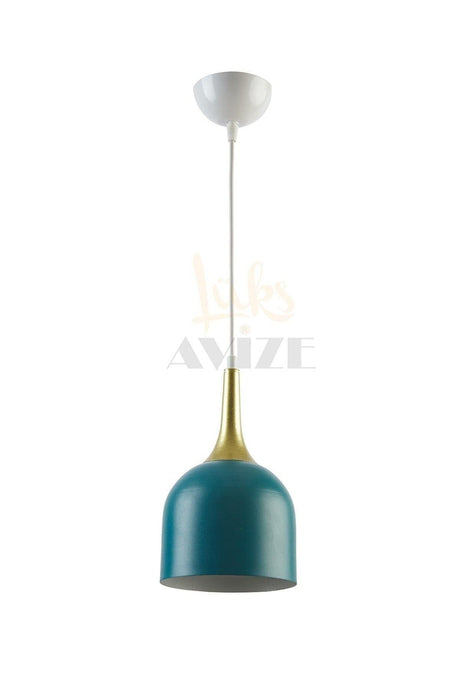 Reina Modern Design Metal Headboard Turquoise Color Pendant Lamp Cafe - Kitchen Single Chandelier - Swordslife