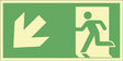 Rescue sign - escape route left down - longevity - Swordslife