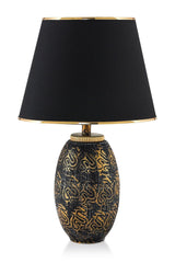 Retarder Ceramic Lampshade Gold Black Srmk-53 - Swordslife