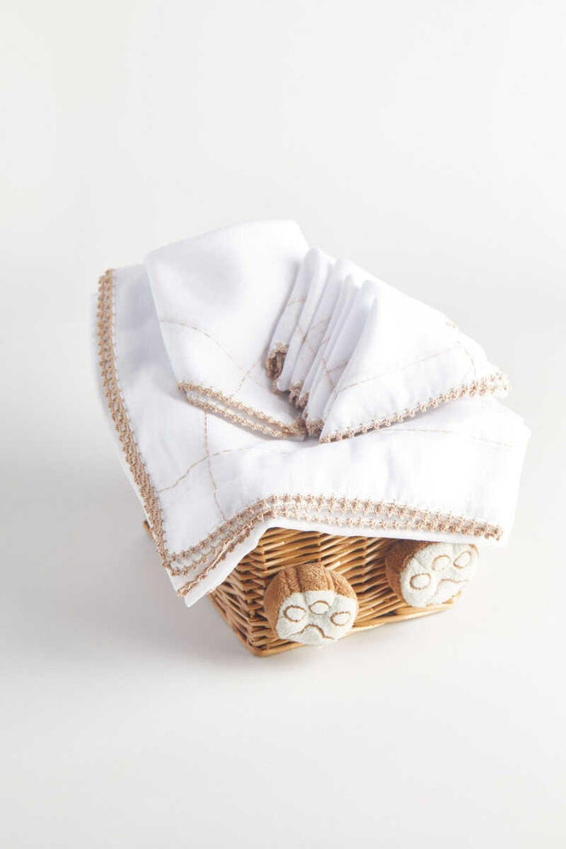 Retro Organic Baby Cheesecloth Muslin Set - Toprak - Swordslife